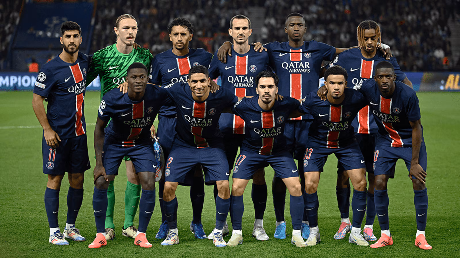 Collezione psg-line-up | Maglie Ufficiali Paris Saint Germain