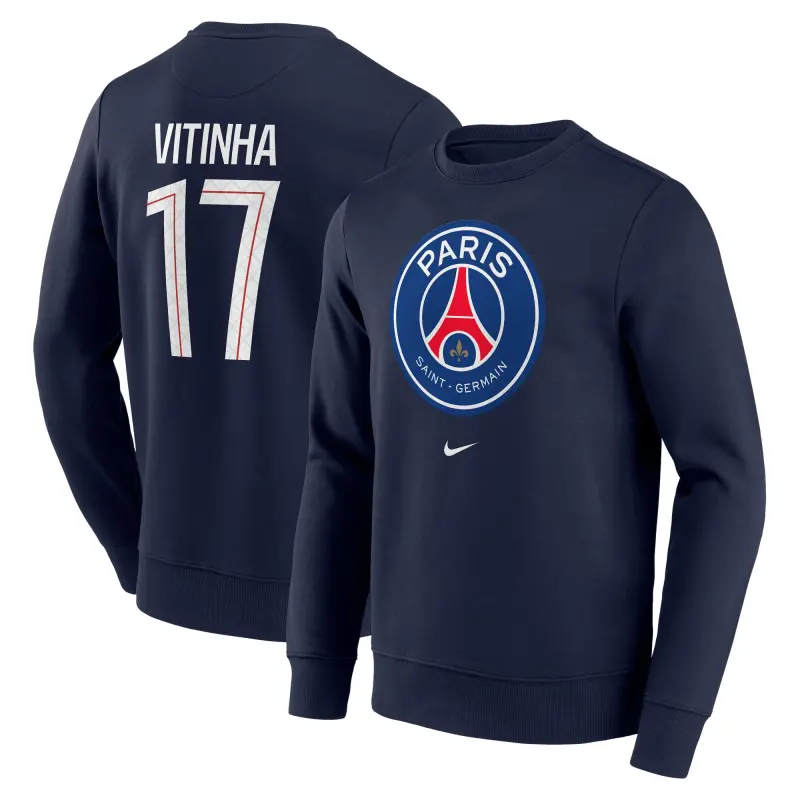 Collezione felpa-con-cappuccio-grafica-psg-nike-vitinha-17-blu-navy-uomo-203293382-17 | Maglie Ufficiali Paris Saint Germain