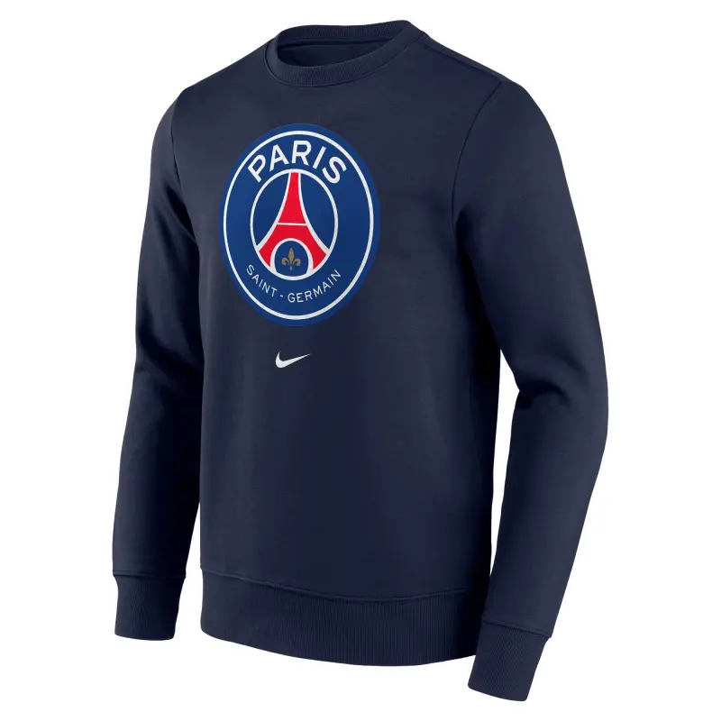 Collezione felpa-psg-nike-o-dembl-10-graphic-crew-blu-scuro-uomo-203293366-10 | Maglie Ufficiali Paris Saint Germain