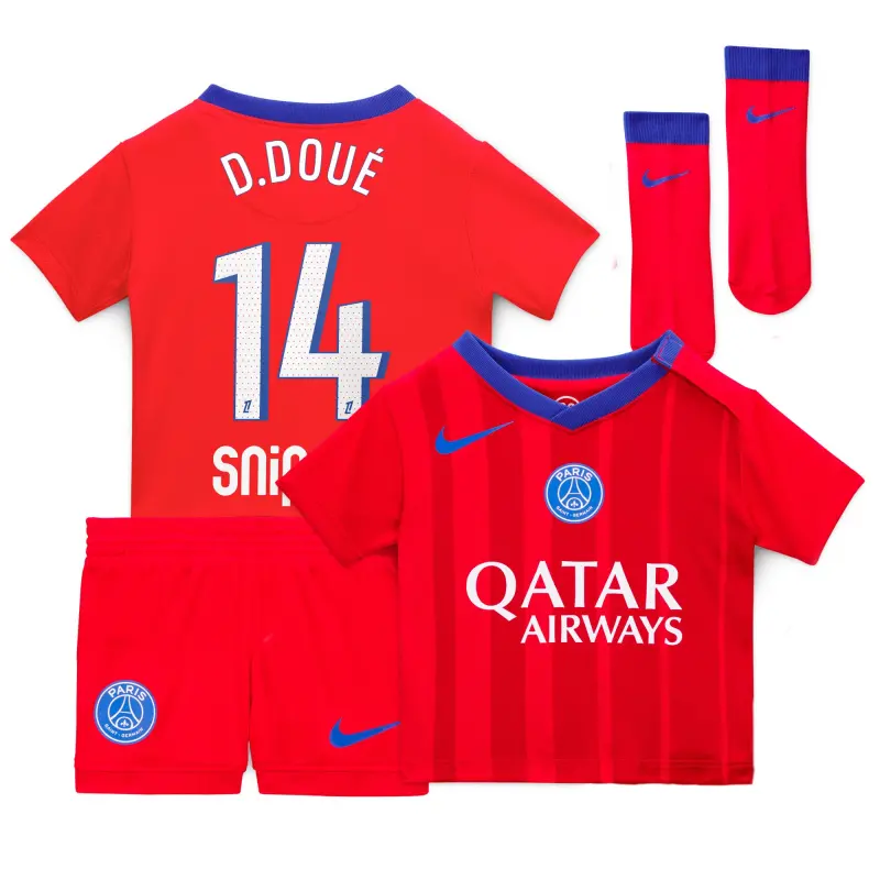 Collezione kit-da-calcio-psg-nike-third-stadium-mini-2025-26-neonati-con-stampa-d-dou-14-203066338-14 | Maglie Ufficiali Paris Saint Germain