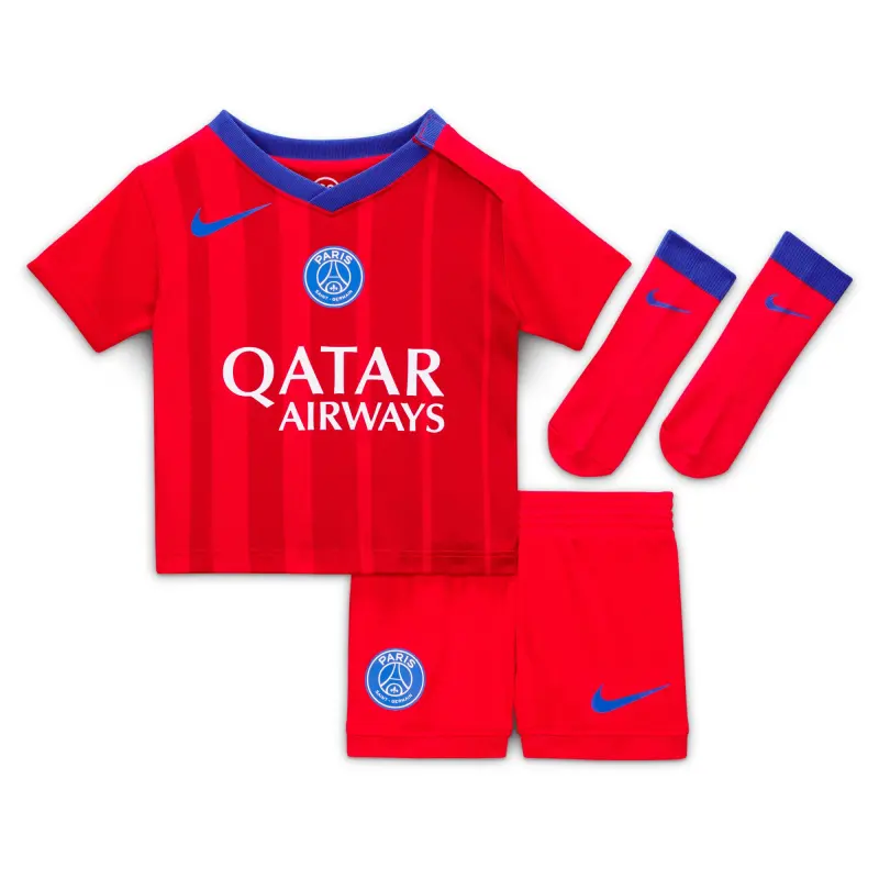 Collezione kit-da-calcio-psg-nike-third-stadium-mini-2025-26-neonati-con-stampa-d-dou-14-203066338-14 | Maglie Ufficiali Paris Saint Germain