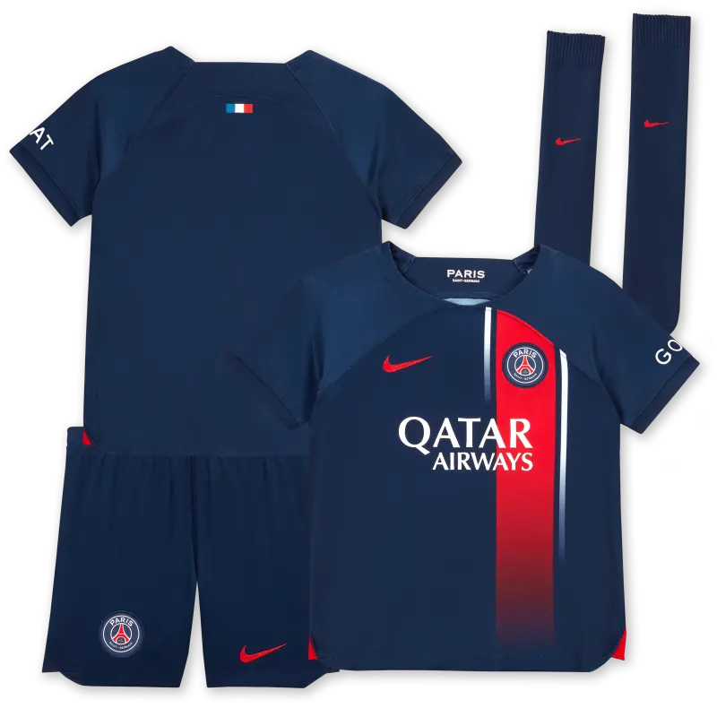 Collezione kit-da-stadio-nike-home-del-paris-saint-germain-2023-24-bambini-piccoli-13368133 | Maglie Ufficiali Paris Saint Germain