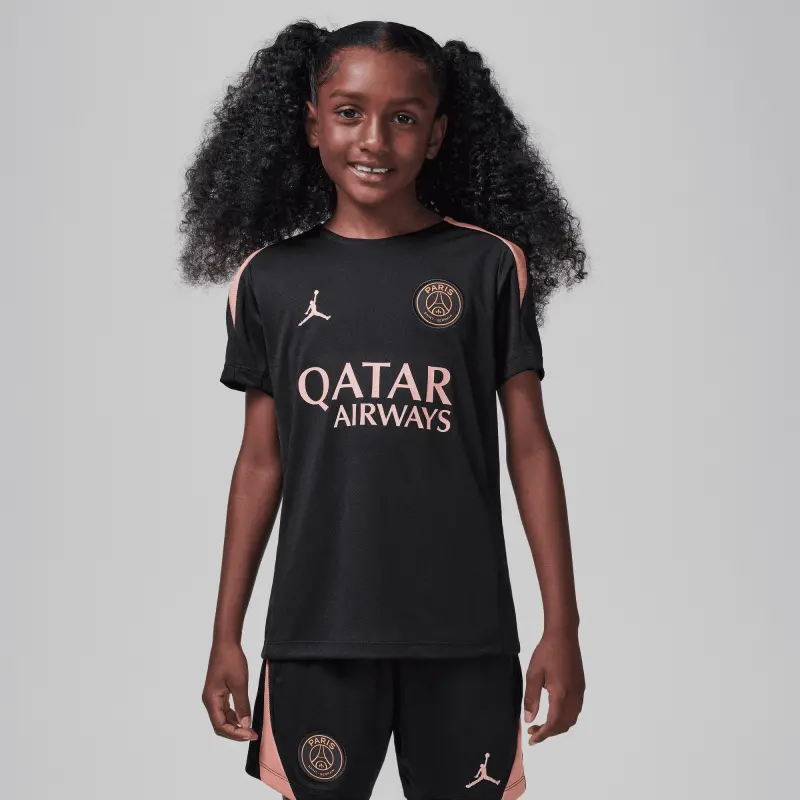 Collezione maglia-da-allenamento-jordan-strike-del-psg-nera-bambini-201545607 | Maglie Ufficiali Paris Saint Germain