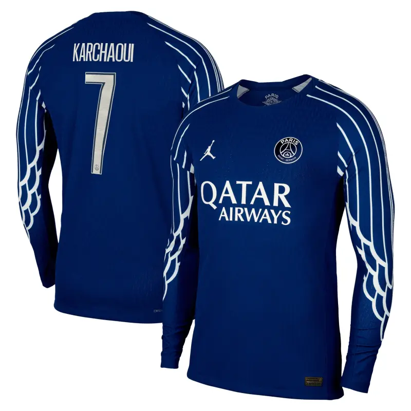 Collezione maglia-da-gara-jordan-dri-fit-adv-psg-fourth-2024-25-manica-lunga-bambini-con-st-202709498-karchaoui-7 | Maglie Ufficiali Paris Saint Germain