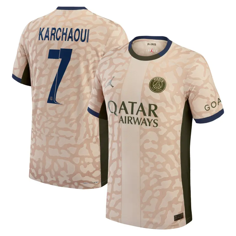 Collezione maglia-da-gara-psg-jordan-fourth-dri-fit-adv-2324-con-stampa-karchaoui-7-201184675-karchaoui-7 | Maglie Ufficiali Paris Saint Germain