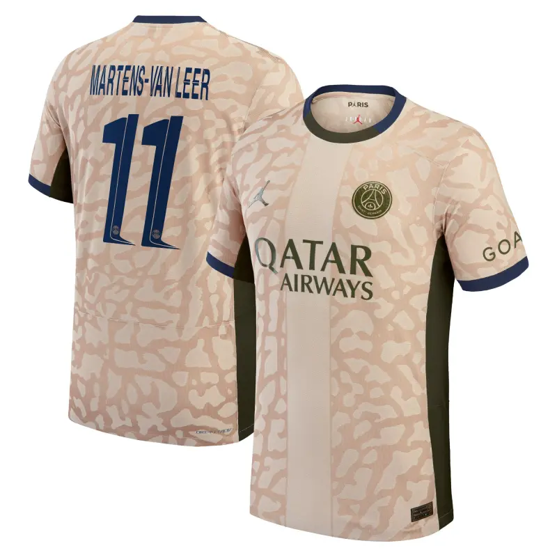 Collezione maglia-da-gara-psg-jordan-fourth-dri-fit-adv-2324-con-stampa-martens-van-leer-11-201184691-11 | Maglie Ufficiali Paris Saint Germain
