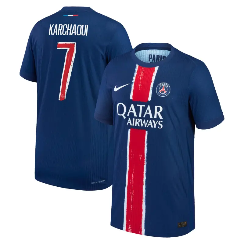Collezione maglia-da-gara-psg-nike-dri-fit-adv-home-2024-25-bambini-con-stampa-karchaoui-7-201614121-karchaoui-7 | Maglie Ufficiali Paris Saint Germain