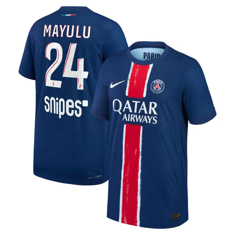 Collezione maglia-da-gara-psg-nike-dri-fit-adv-home-2024-25-bambini-con-stampa-mayulu-24-202135462-mayulu-24 | Maglie Ufficiali Paris Saint Germain