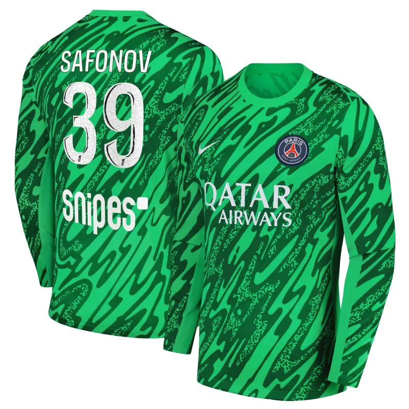 Collezione maglia-da-portiere-nike-stadium-del-psg-2024-25-con-stampa-safonov-39-202153170-39 | Maglie Ufficiali Paris Saint Germain