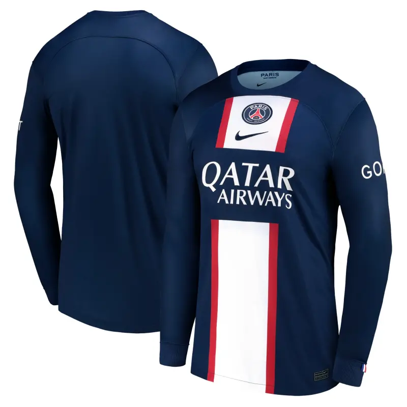 Collezione maglia-da-stadio-paris-saint-germain-a-maniche-lunghe-2022-23-13309584 | Maglie Ufficiali Paris Saint Germain