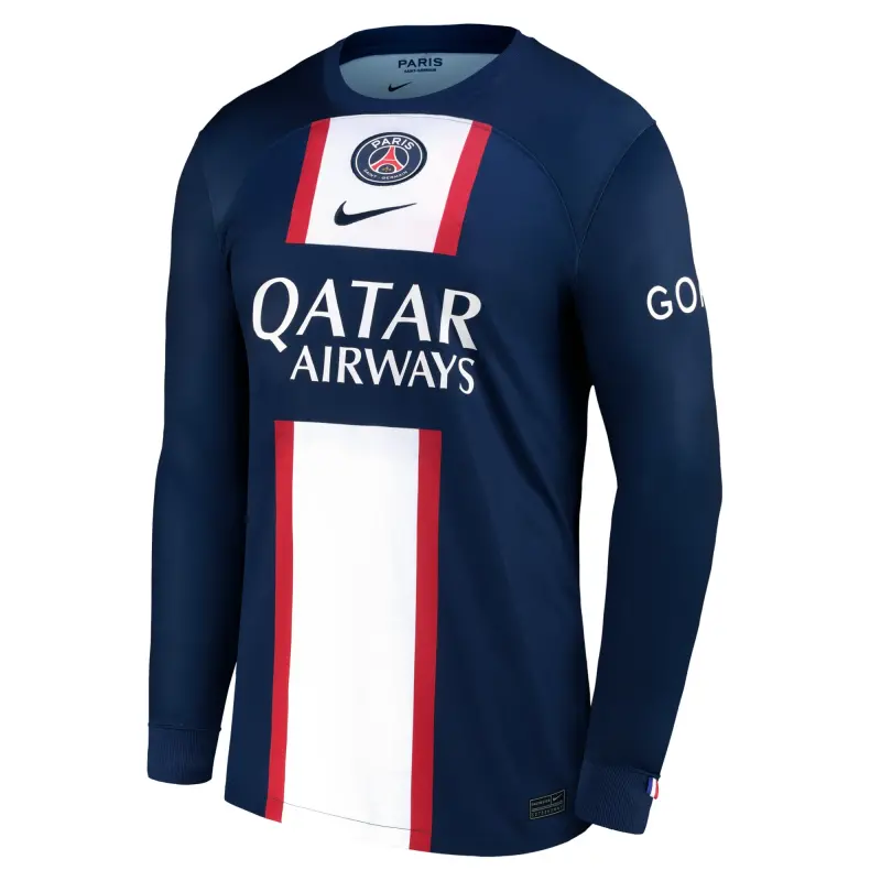 Collezione maglia-da-stadio-paris-saint-germain-a-maniche-lunghe-2022-23-13309584 | Maglie Ufficiali Paris Saint Germain