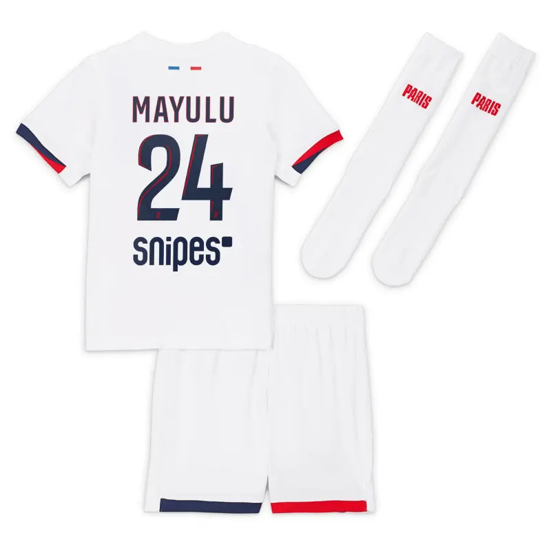 Collezione maglia-da-stadio-psg-nike-away-2024-2025-bambini-piccoli-con-stampa-mayulu-24-202135466-mayulu-24 | Maglie Ufficiali Paris Saint Germain
