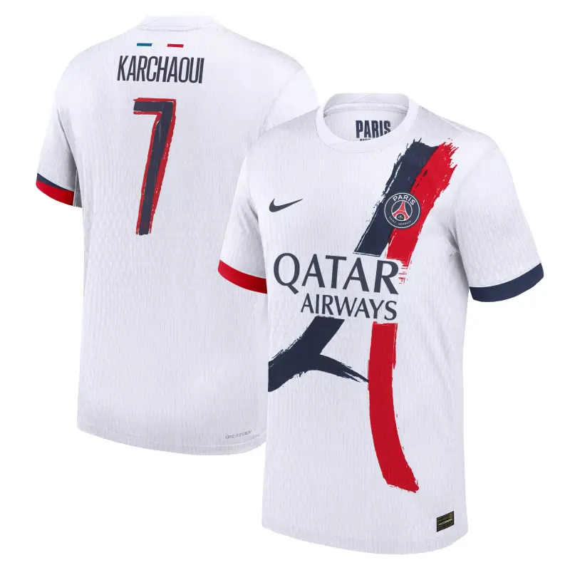 Collezione maglia-da-trasferta-nike-dri-fit-adv-del-psg-2024-25-con-stampa-karchaoui-7-202333286-karchaoui-7 | Maglie Ufficiali Paris Saint Germain