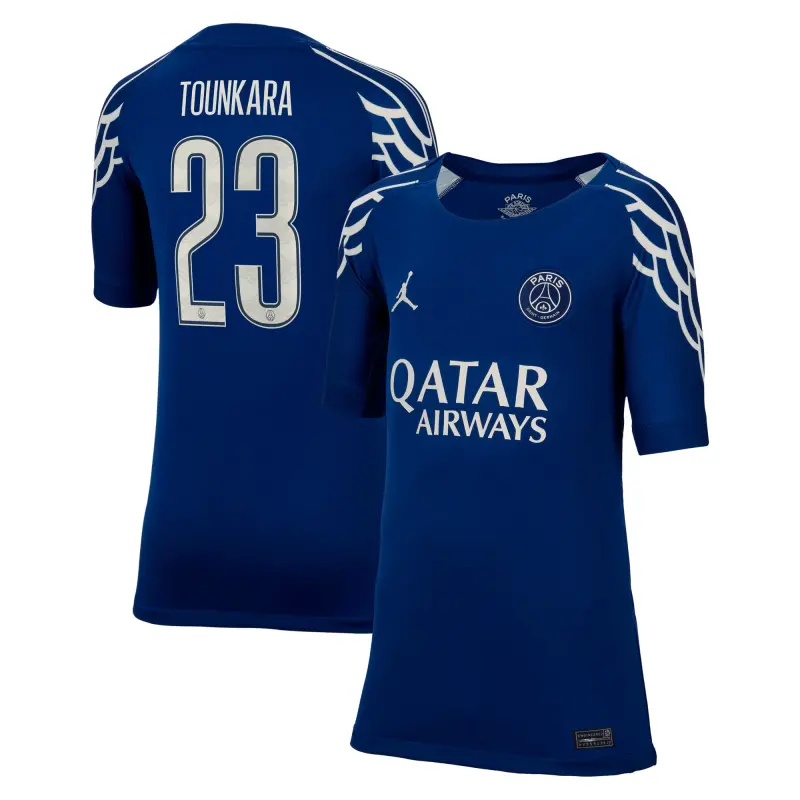 Collezione maglia-jordan-fourth-stadium-del-psg-2024-25-bambini-con-stampa-tounkara-23-202709626-23 | Maglie Ufficiali Paris Saint Germain
