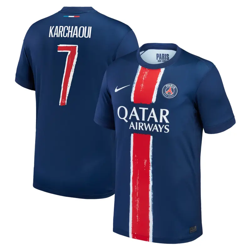 Collezione maglia-psg-nike-home-stadium-2024-25-bambini-con-stampa-karchaoui-7-201614132-karchaoui-7 | Maglie Ufficiali Paris Saint Germain
