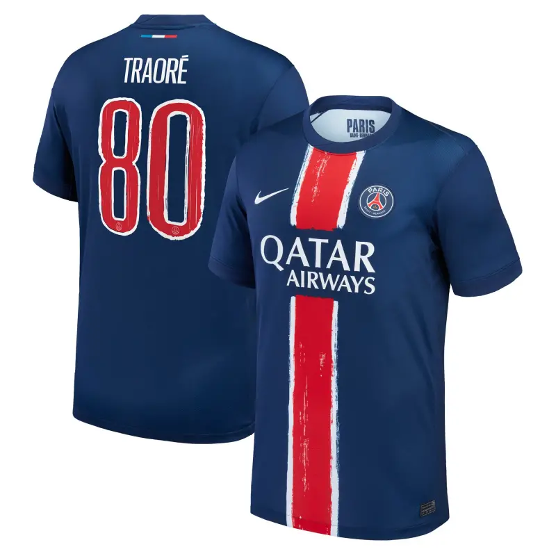 Collezione maglia-psg-nike-home-stadium-2024-25-con-stampa-traor-80-201614002-traore-80 | Maglie Ufficiali Paris Saint Germain