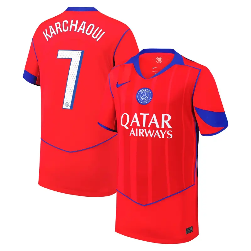 Collezione maglia-psg-nike-third-stadium-2025-26-bambini-con-stampa-karchaoui-7-203067347-07 | Maglie Ufficiali Paris Saint Germain