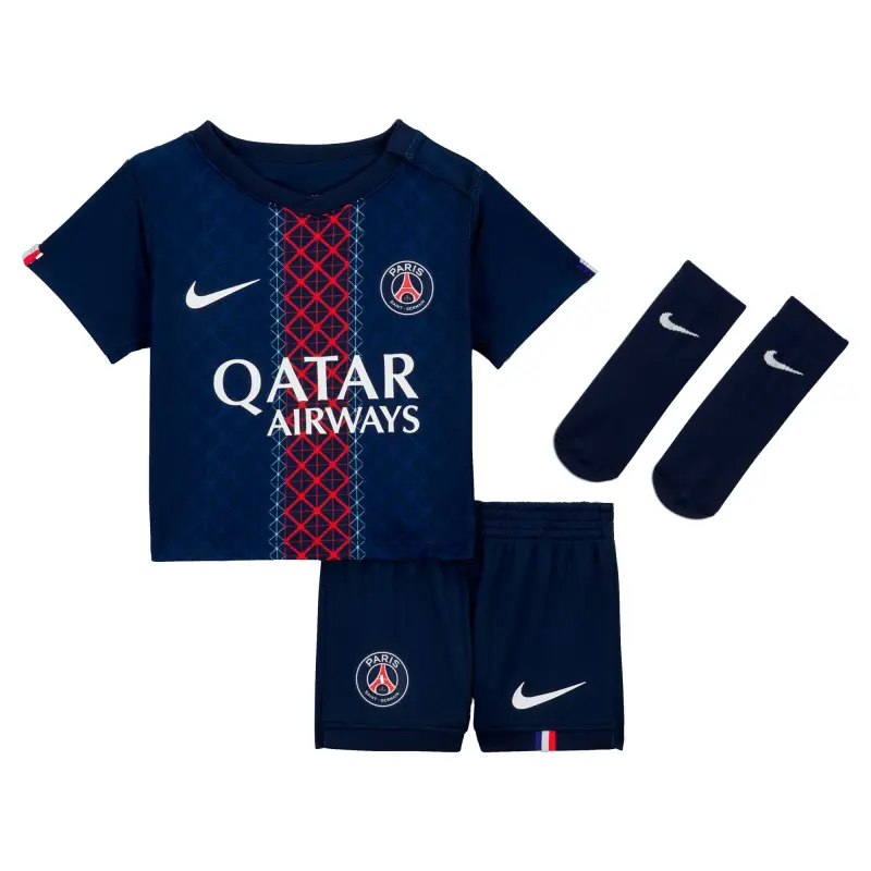 Collezione mini-divisa-home-psg-nike-2024-25-neonatos-con-stampa-mayulu-24-202135458 | Maglie Ufficiali Paris Saint Germain