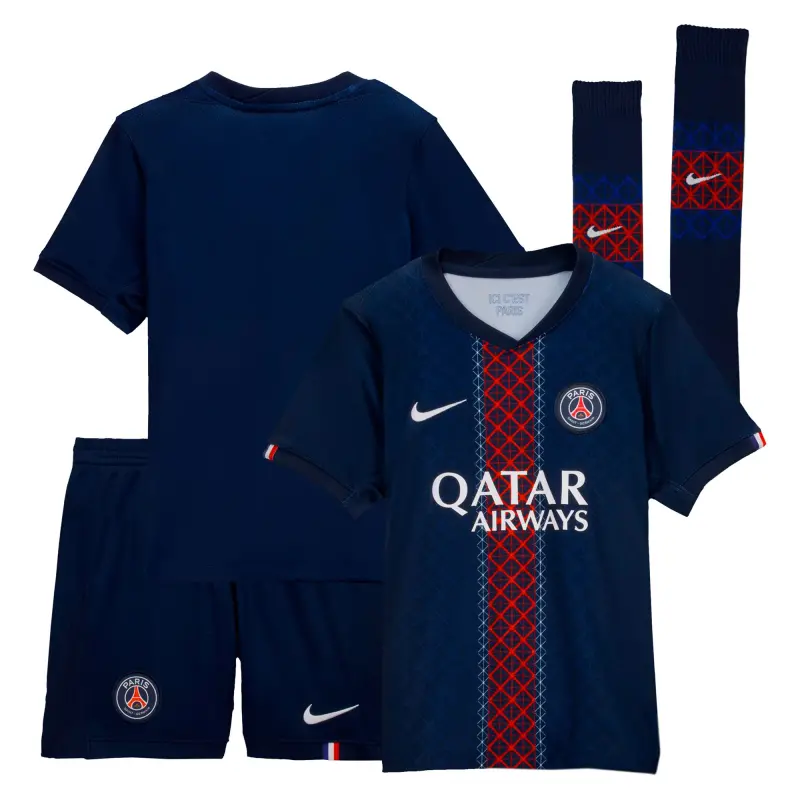 Collezione mini-kit-nike-home-stadium-psg-2025-26-bambini-piccoli-202333095 | Maglie Ufficiali Paris Saint Germain