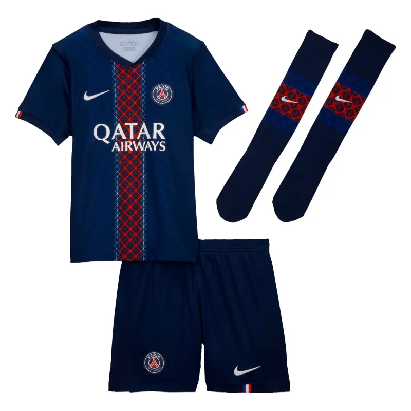 Collezione mini-kit-nike-home-stadium-psg-2025-26-bambini-piccoli-202333095 | Maglie Ufficiali Paris Saint Germain